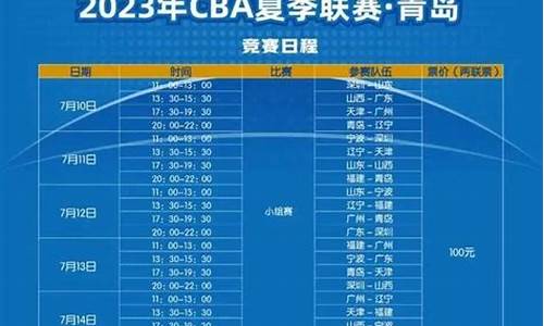 cba篮球联赛赛程季后赛_cba篮球联赛赛程季后赛何时开始